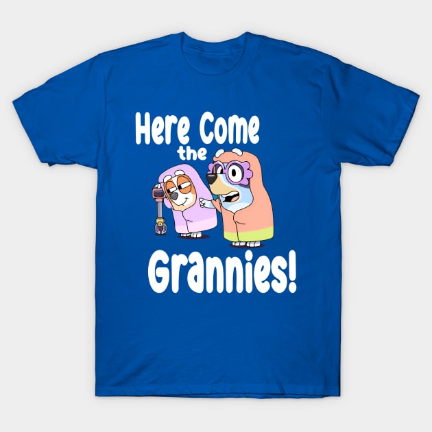 Here Come the Grannies! T-Shirt by jersimage